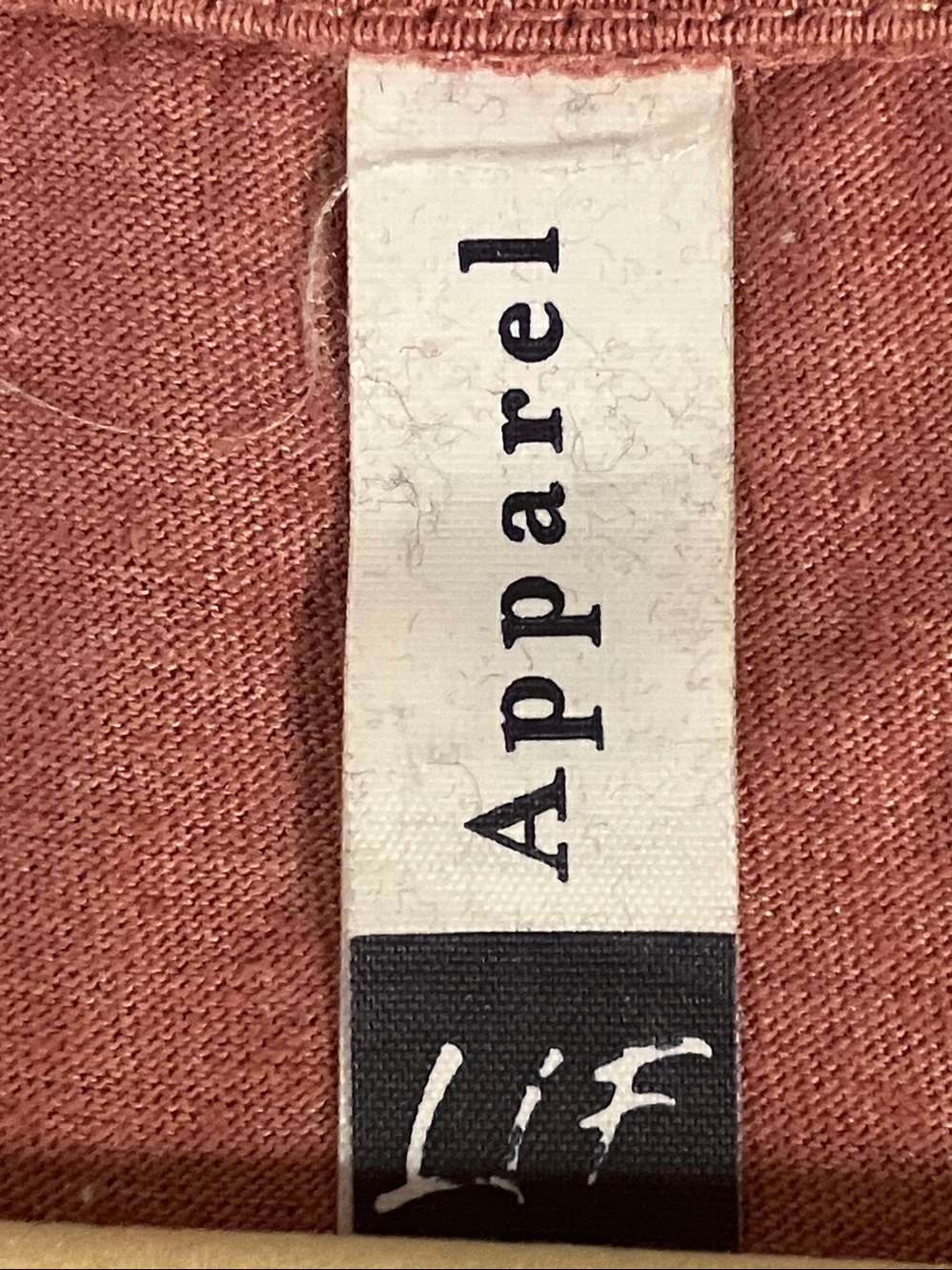 3/$15❤️ Lif apparel mauve Christmas V neck tee shirt 3x - Picture 4 of 9